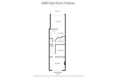 249B High Street Prahran VIC 3181 - Floor Plan 1