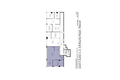 Suite 3/8 Bourke Street Mascot NSW 2020 - Floor Plan 1