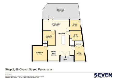 Shop 2, 88 Church Street Parramatta NSW 2150 - Floor Plan 1