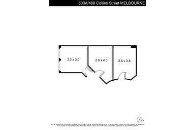 L3, 303A/480 Collins Street Melbourne VIC 3000 - Floor Plan 1