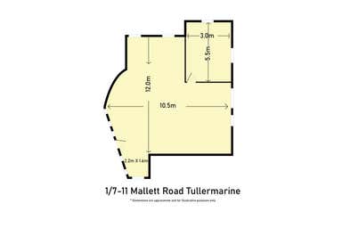 1/7-9  Mallet Road Tullamarine VIC 3043 - Floor Plan 1