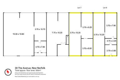 7 & 8, 28 The Avenue New Norfolk TAS 7140 - Floor Plan 1