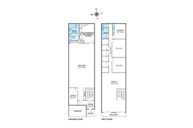 325 Victoria Street Brunswick VIC 3056 - Floor Plan 1