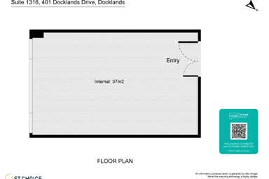 1316/401  Docklands Drive Docklands VIC 3008 - Floor Plan 1