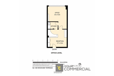 52/149 Wickham Terrace Spring Hill QLD 4000 - Floor Plan 1
