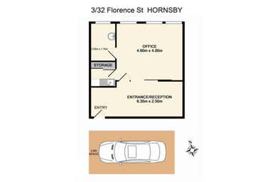 Suite 3, Level 2, 32 Florence Street Hornsby NSW 2077 - Floor Plan 1
