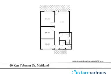 40 Ken Tubman Drive Maitland NSW 2320 - Floor Plan 1