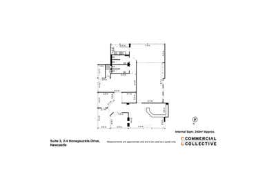 Suite 3, 2-4 Honeysuckle Drive Newcastle NSW 2300 - Floor Plan 1