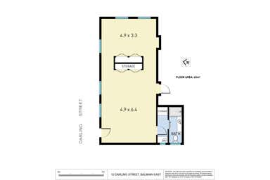 Ground Floor, 10 Darling Street Balmain East NSW 2041 - Floor Plan 1