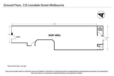 Ground Floor/115 Lonsdale St Melbourne VIC 3000 - Floor Plan 1