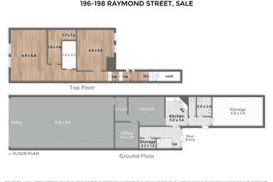196-198 Raymond Street Sale VIC 3850 - Floor Plan 1