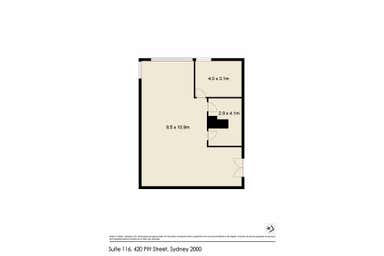 Suite 116, 420-426 Pitt Street Haymarket NSW 2000 - Floor Plan 1