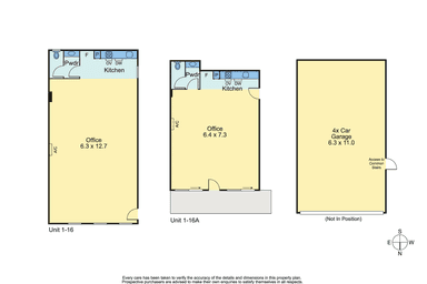 Suite 1 & 2 , 16 Floriston Road Boronia VIC 3155 - Floor Plan 1