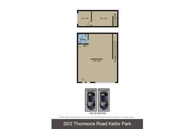 20/2 Thomsons Road Keilor Park VIC 3042 - Floor Plan 1