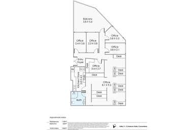 Suite 11, 13 Hobsons Gate Currambine WA 6028 - Floor Plan 1