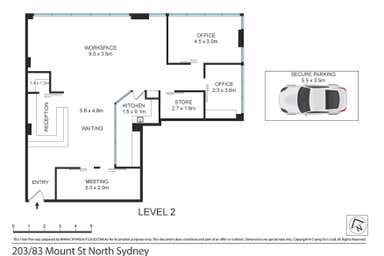 203/83 Mount Street North Sydney NSW 2060 - Floor Plan 1