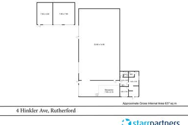 4 Hinkler Rutherford NSW 2320 - Floor Plan 1