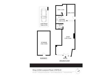 Shop 2, 250 Liverpool Rd Enfield NSW 2136 - Floor Plan 1