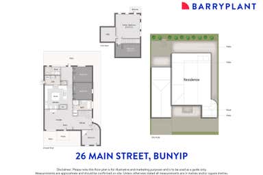 26 Main Street Bunyip VIC 3815 - Floor Plan 1