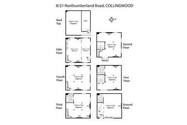 8/21 Northumberland Street Collingwood VIC 3066 - Floor Plan 1
