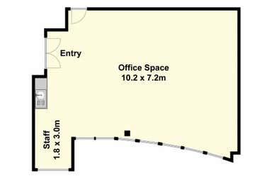 1st Floor/182 Latrobe Terrace Geelong West VIC 3218 - Floor Plan 1