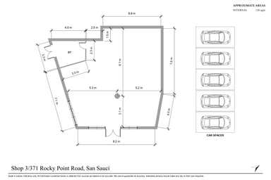 The Palais , Shop 3, 371  Rocky Point Rd Sans Souci NSW 2219 - Floor Plan 1