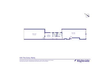 43A The Corso Manly NSW 2095 - Floor Plan 1