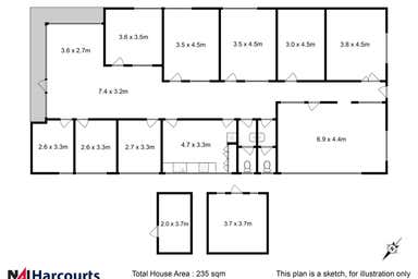 6 Letitia Street North Hobart TAS 7000 - Floor Plan 1