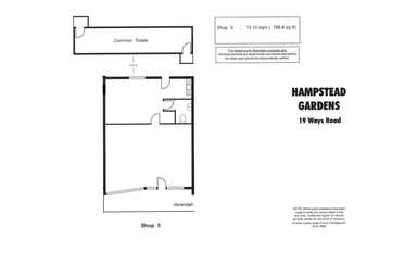 Shop 5, 17-19 Ways Road Hampstead Gardens SA 5086 - Floor Plan 1