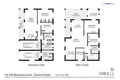 1&2/10 Boundary Lane Tweed Heads NSW 2485 - Floor Plan 1