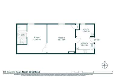 1/161 Concord Road North Strathfield NSW 2137 - Floor Plan 1