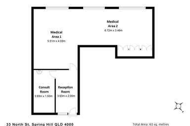 33 North Street Spring Hill QLD 4000 - Floor Plan 1