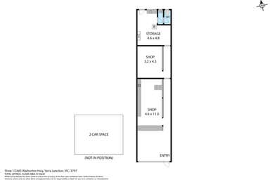 Shop 1/2465 Warburton Highway Yarra Junction VIC 3797 - Floor Plan 1