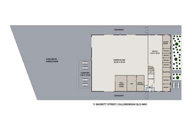 9-11 Bassett Street Callemondah QLD 4680 - Floor Plan 1