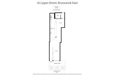 Ground Floor, 41 Lygon Street Brunswick East VIC 3057 - Floor Plan 1