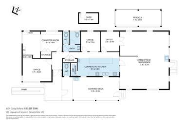 102 Leawarra Crescent Delacombe VIC 3356 - Floor Plan 1