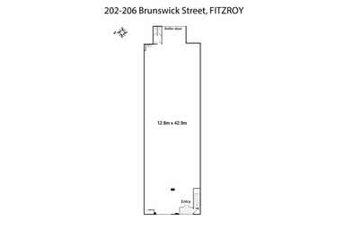 202-206 Brunswick Street Fitzroy VIC 3065 - Floor Plan 1