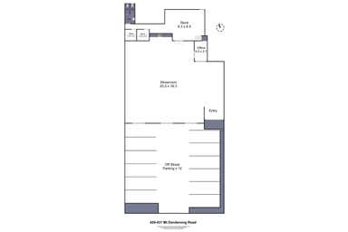 429-431 Mt Dandenong Rd Croydon VIC 3136 - Floor Plan 1