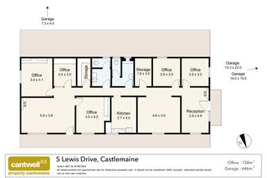 5 Lewis Drive Castlemaine VIC 3450 - Floor Plan 1