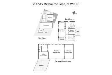 513-515 Melbourne Road Newport VIC 3015 - Floor Plan 1