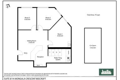 8/1A Wongala Crescent Beecroft NSW 2119 - Floor Plan 1