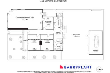 Preston VIC 3072 - Floor Plan 1