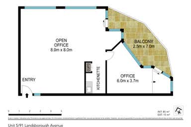 5/5/91 Landsborough Avenue Scarborough QLD 4020 - Floor Plan 1