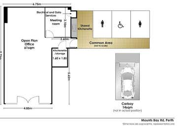 12/116 Mounts Bay Road Perth WA 6000 - Floor Plan 1