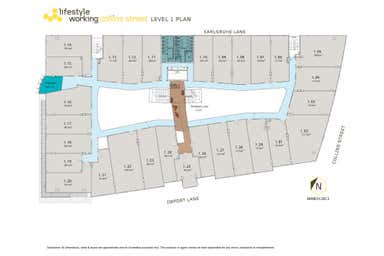 Lifestyle Working, Suite 126 & 127, 838 Collins St Docklands VIC 3008 - Floor Plan 1