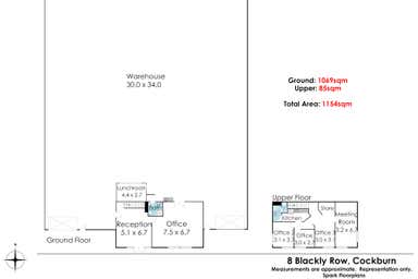 8 Blackly Row Cockburn Central WA 6164 - Floor Plan 1