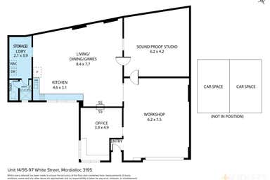 14/95-97 White Street Mordialloc VIC 3195 - Floor Plan 1