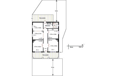 438 Goodwood Road Cumberland Park SA 5041 - Floor Plan 1