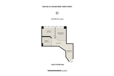 Suite 906 121 Walker Street North Sydney NSW 2060 - Floor Plan 1
