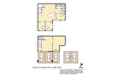 26b/2-6 Chaplin Drive Lane Cove NSW 2066 - Floor Plan 1